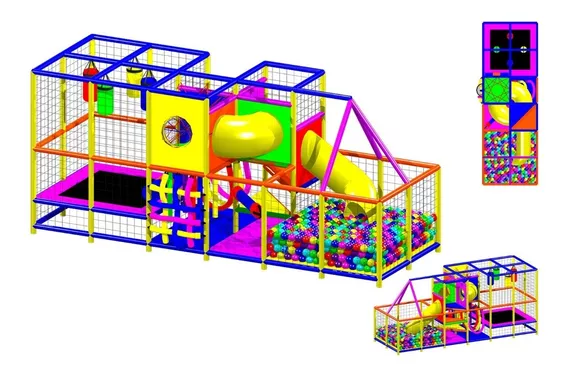 Juegos Infantiles Modulares Jim Para Restaurantes Y Salones