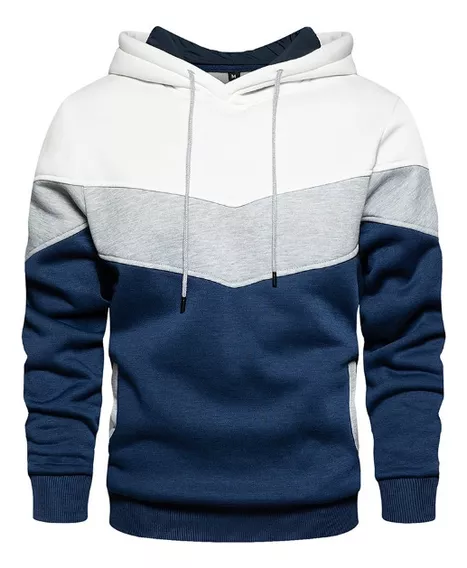 Auxamy Sudadera Stretch Hombre Moda Con Capucha Deportiva