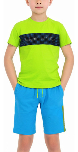 Conjunto Playera Y Short Deportivo Athletic Works De Niño 