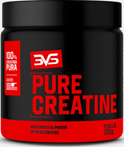 Creatina Monohidratada 300g - 100% Pura Com Laudo - 3VS Nutrition