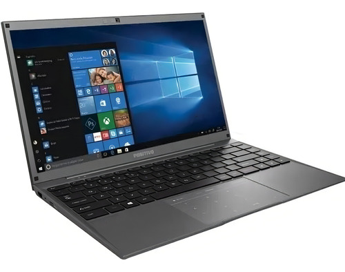 Notebook Master N1240 14" cinza-escuro 4GB de Ram - 64GB SSD - Intel Celeron