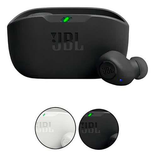 Fone De Ouvido Jbl Sem Fio Jbl Jbl Wave Buds Preto