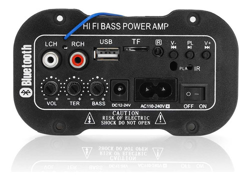 Carro Bluetooth Amplificador Board Audio Usb Dac. Fm Radio