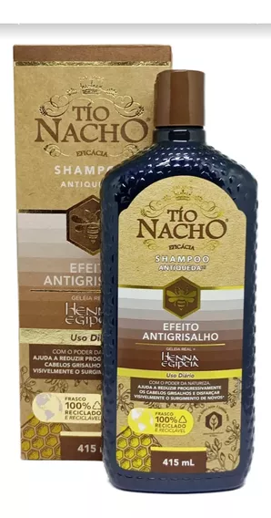 Shampoo Tio Nacho Anti Grisalho 415ml