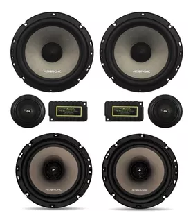 Combo Audiophonic Club Duas Vias K.s 6.2 + Coaxial Cs 650 V2