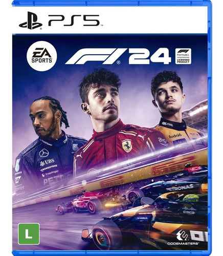 Jogo F1 24 Ps5 Br Midia Fisica