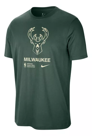 Playera Hombre Nike Nba Milwaukee Bucks Courtside Hf1234-323