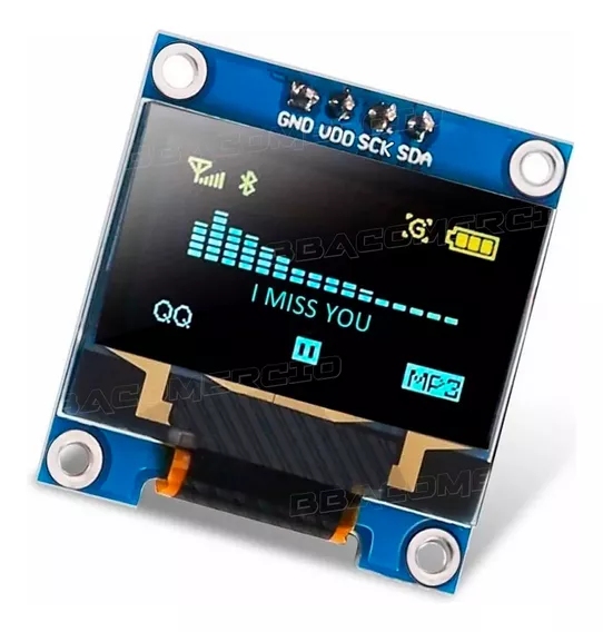 Modulo Display Oled Tela 0.96 I2c Ssd1306 Lcd Arduino Pic