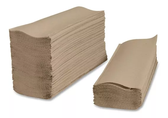 Toalla Interdoblada Tipo Sanita Cafe De Papel Biodegradable