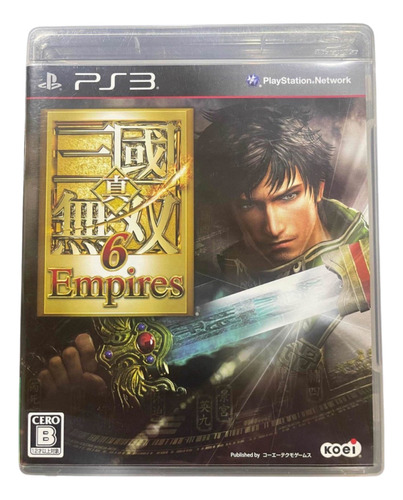 Ps3 Dynasty Warriors 6 Empires Usad0 Japonês Impecável