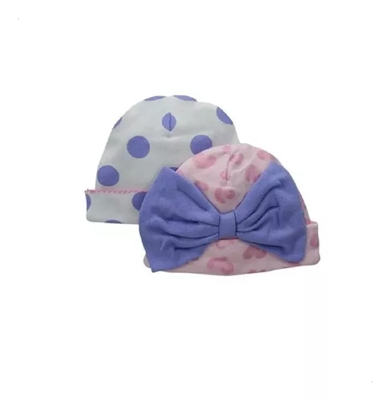 Gorros Para Bebe Paquete De 2 Piezas De 0-6 Meses