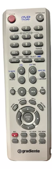 Controle Remoto Para Dvd Gradiente Dv570 Original