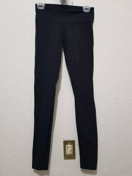 Leggins Lululemon Largas Talla 6 Bolsillo En Cintura Yoga 