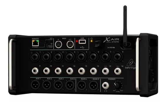 Console Behringer XR16 X Air de mistura 100V/240V