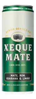 Xeque Mate Rum Mate Guaraná Limão 355ml Bebida Alcoólica 