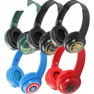 Fone Headfone Sem Fio Infantil Vingadores