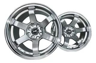 Rin 17 Progresivos 4/100 4/114 Spark Golf Versa Tiida Chevy