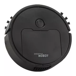 Mini Robô Inteligente Doméstico De Limpeza P/pet Cor Preto