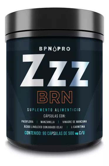 BPN PRO Quemador De Grasa Nocturno Cla Carnitina Gaba Magnesio ZZZ BRN