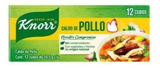 Caldo De Pollo Knorr Suiza 12 Cubos