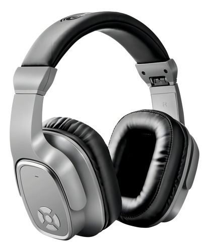 Fone de ouvido over-ear gamer sem fio Basike BA-FON6667 cinza