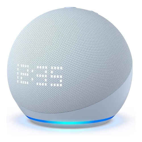 Amazon Echo Dot 5ª Geração con asistente virtual Alexa, Display De Led Azul 110V/240V