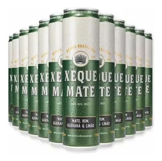 Kit C/ 12 Unid Xeque Mate Bebida Mista Draft Rum Limão 355ml