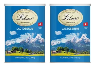 Lebasi leche en polvo lactoserum 500g de 2 pack