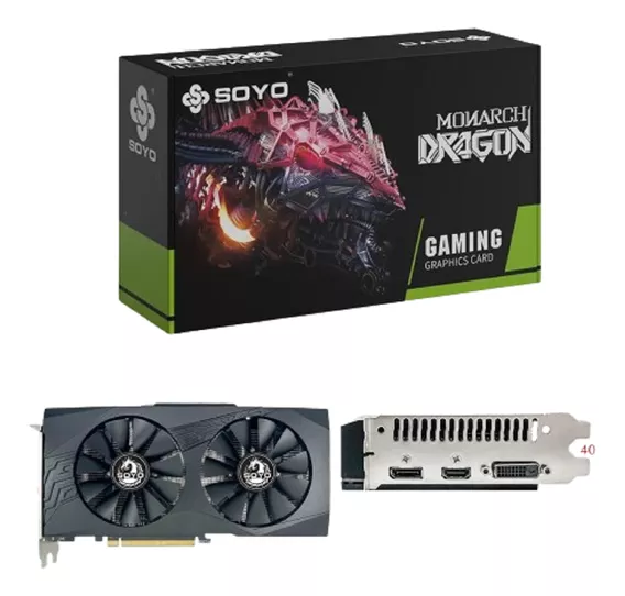 Placa de vídeo AMD Soyo  Radeon RX 500 Series RX 580 2048SP 8GB