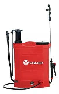 Pulverizador Elétrico Costal 2 Em 1 Manual 20 Litros Yamaho Cor Vermelho