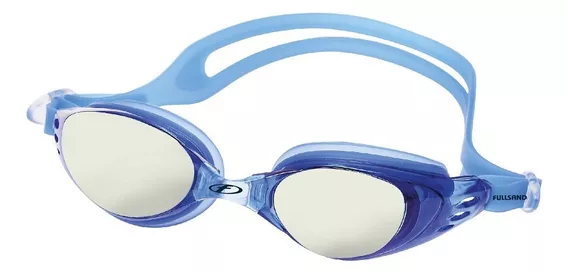 Goggle Fullsand De Adulto Con Espejo Color Azul