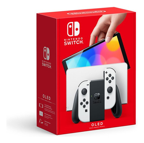 Consola Nintendo Switch Oled 64gb Color Blanco/negro