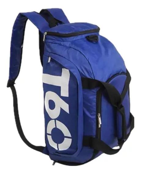 Maleta Deportiva Multi Posiciones Mochila Viaje Gym T60 Str Color Azul