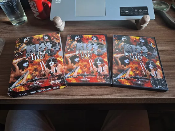 Dvd Kiss - Rock The Nation Live! - Duplo