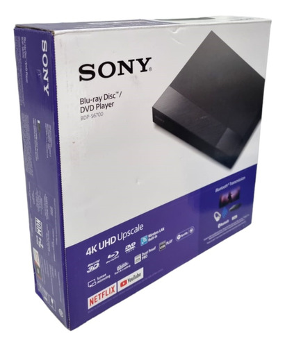 Player Blu-ray Sony Bdp-s6700 Dvd Cd 4k 3d Hdmi Wi-fi Usb