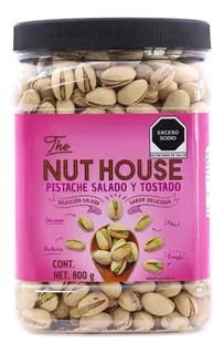 The Nut House - Pistache Tostado Y Salado - Vitrolero 800g