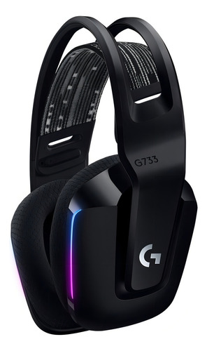 Fone De Ouvido Gamer G733 Lightspeed S/fio Preto Logitech G