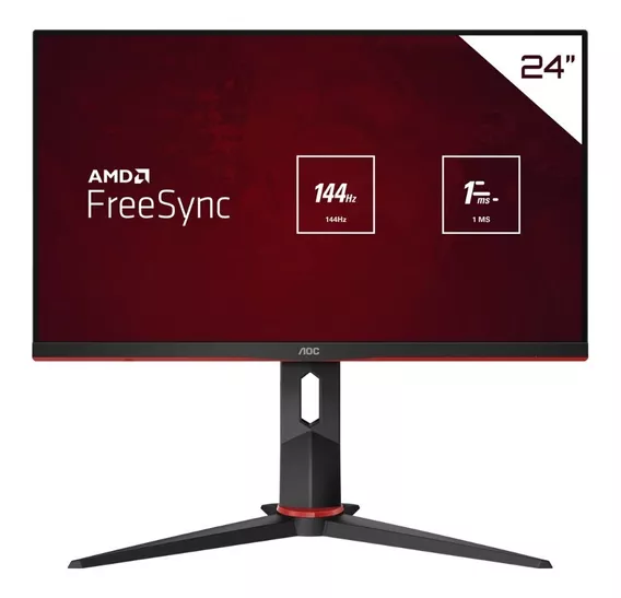 Monitor Gamer Hero 23,8'' 144hz Ips Freesync 24g2/bk Cor Pre