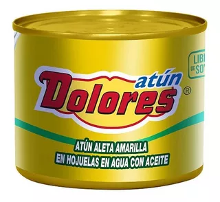 Atún Dolores En Aceite Con Agua De 1880 Gr Caja Con 6 Piezas