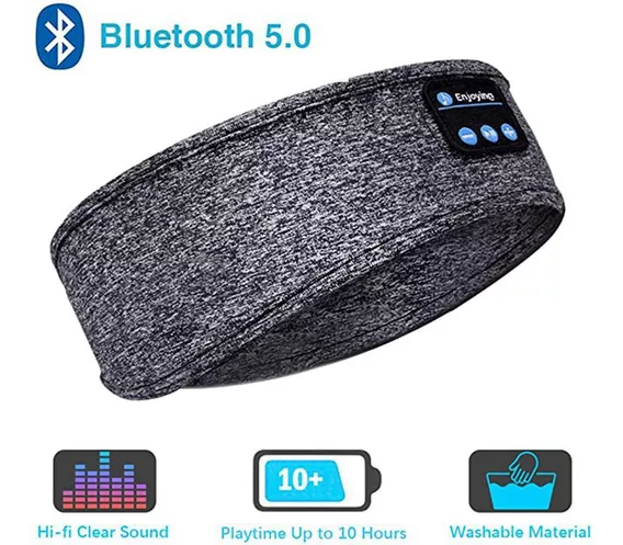 Diadema Inteligente Con Parche O Bolsa Bluetooth, Pañuelo Pa