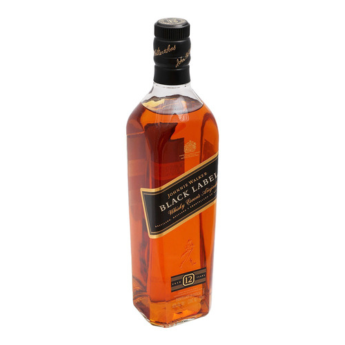 Whisky Johnnie Walker Black Label Blended Scotch 750 ml