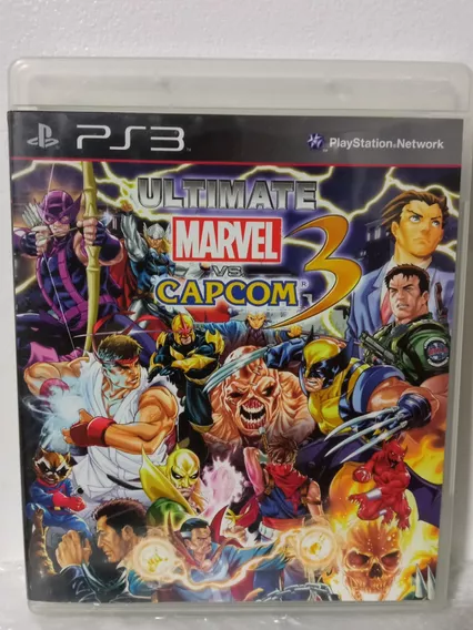 Ultimate Marvel Vs Capcom 3 Ps3 Original Mídia Física Semino