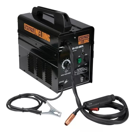 Maquina De Soldar De Microalambre Chicago Electric 125 Amp