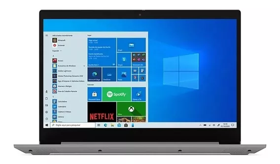 Notebook Celeron 15.6 128gb Ssd 4gb W11 82bu0006br Lenovo Cor Prateado
