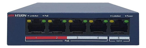 Switch Hikvision 5 Portas Poe Ds-3e0105p-e/m