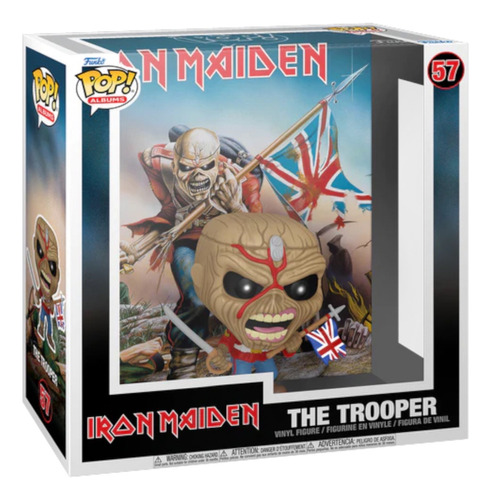 Álbum cover de Funko Pop Eddie Iron Maiden #57 The Trooper