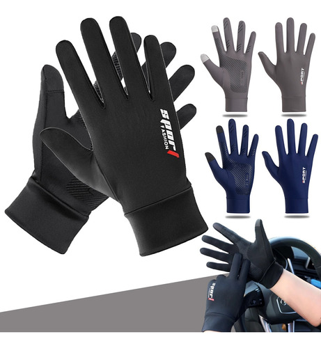 Guantes Proteccion Solar Uv Para Conducir Con Grip Y Touch