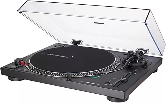 Bandeja de DJ Audio-Technica AT-LP120XUSB-BK preto 100V/240V