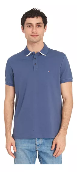 Playera Polo Tommy Hilfiger Mw0mw34754 Hombre