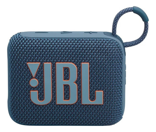 Caixa De Som Go 4 Jbl Bluetooth 4.2w À Prova D'água Cor Azul-aço 110v/220v